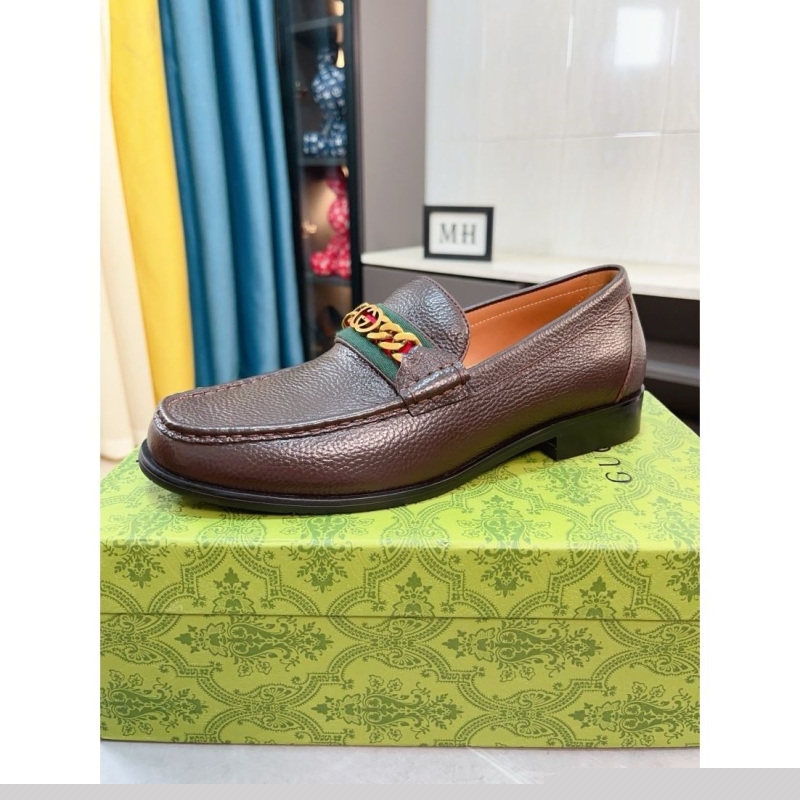 G*u*i leather shoes